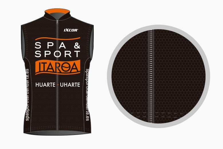 Diseño de equipación deportiva para Spa Sport Huarte-Uharte.